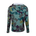 PEARL IZUMI Triko MIDLAND GRAPHIC LS PULLOVER HOODIE zelené F22
