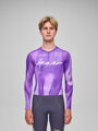 MAAP Dres Jayco AlUla WORLDTOUR 26 PRO AIR LS 3.0 s dlhým rukávom fialový