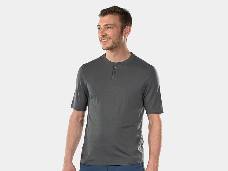 Bontrager Dres Adventure Henley šedé