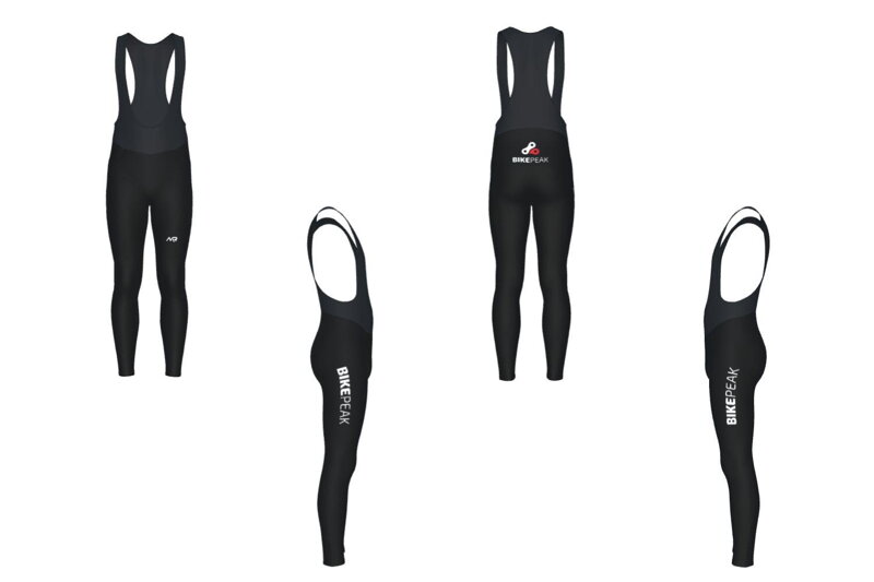 MILREMO Kalhoty BIBTIGHT THERMAL se šlemi, L-shape, vložka PRO