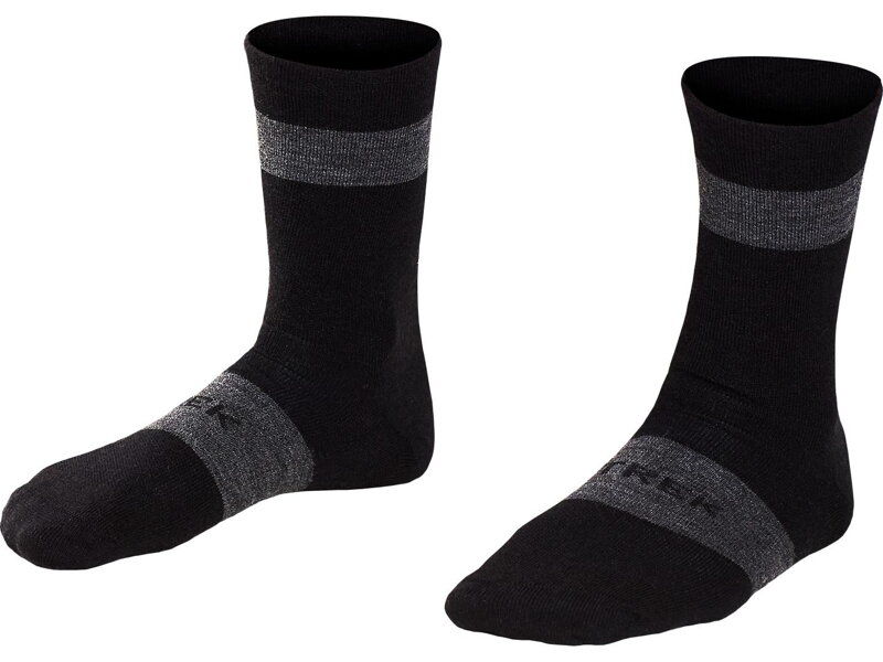 Bontrager Ponožky Trek Race Crew Merino Wool černé