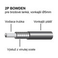 LONGUS Bowden brzdový 2P