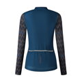 SHIMANO Dres dámský KAEDE PRINTED LONG modrý