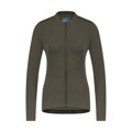 SHIMANO Dres dámský KAEDE THERMAL LONG zelený