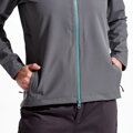 PEARL IZUMI Bunda dámská W SUMMIT 3L WXB šedá/zelená F22