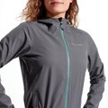 PEARL IZUMI Bunda dámská W SUMMIT 3L WXB šedá/zelená F22