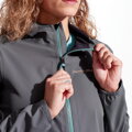 PEARL IZUMI Bunda dámská W SUMMIT 3L WXB šedá/zelená F22