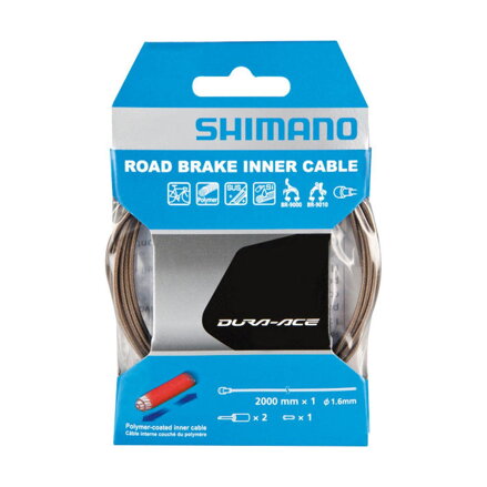 SHIMANO Brzdové lanko Polymer, Road