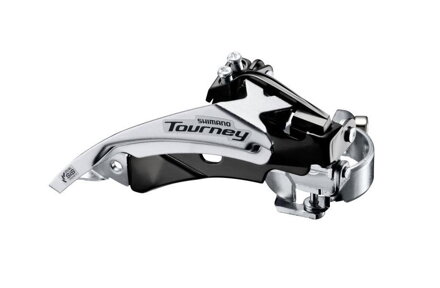 SHIMANO Přesmyk Tourney FD-TY510 3x6/7/8-k. uni tah Top Swing (34,9/31,8mm) 48z.
