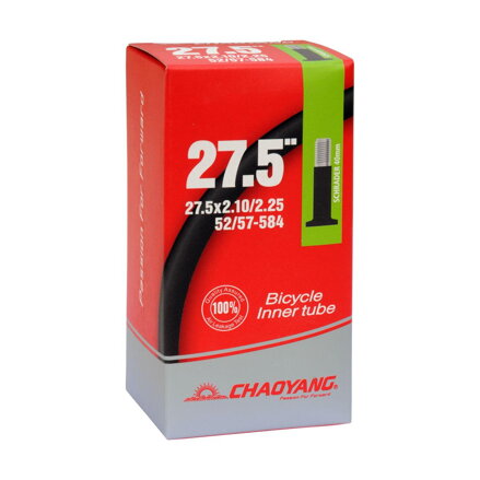 CHAOYANG Duše 27,5x2,1/2,25 AV40 (52/57-584)