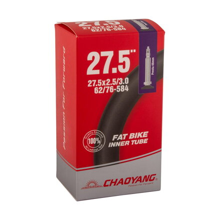 CHAOYANG Duše 27,5x2,50/3,0 FV48 (62/76-584)