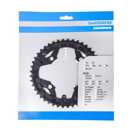 SHIMANO Převodník Alivio T4010 - 9 rychlostní, 44 zubů 44 zubů