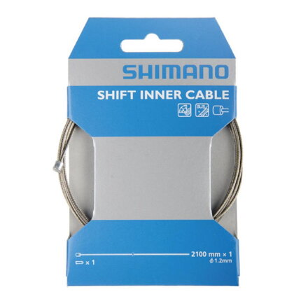 SHIMANO Řadicí lanko nerezové, MTB/ROAD