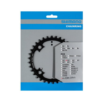 SHIMANO Převodník STEPS SM-CRE80 - 10/11 rychlostní 34 zubů