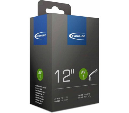 SCHWALBE Duše AV1 45° 12x1.75/2.10 AV 40mm 45° (47/62-203) 80g
