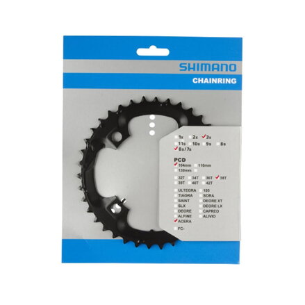 SHIMANO 38 zubů
