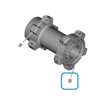 SHIMANO Niple do náboje Shimano