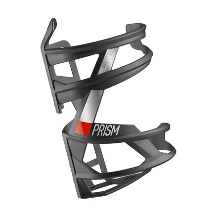 ELITE Košík PRISM R CARBON černo/červený matný