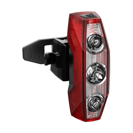 LONGUS Světlo SHIP zadní 5LED 5f USB, 50lm, černé