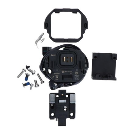 SHIMANO Držák baterky STEPS BM-EN801 na rám bez zámku s kabelem 250mm černý