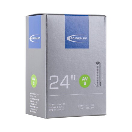 SCHWALBE Duše 24x1 1/8/1.75 AV 40mm
