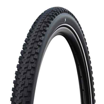 SCHWALBE Plášť ADVANCER HYBRID (60-584) 27.5x2.35 Active 50EPI PunctureGuard 870g Černý reflex Green