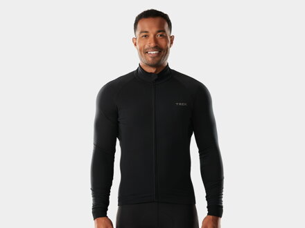 Trek Cyklistický termodres s dlouhým rukávem Circuit Thermal Long Sleeve Cycling Jersey - Černá