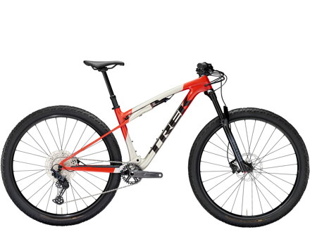 Trek Supercaliber SL 9.6 Gen 2 - Lunar Silver/Lava Red