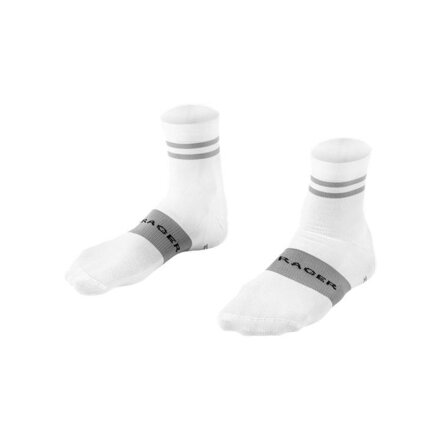 Bontrager Ponožky Race Quarter bílé