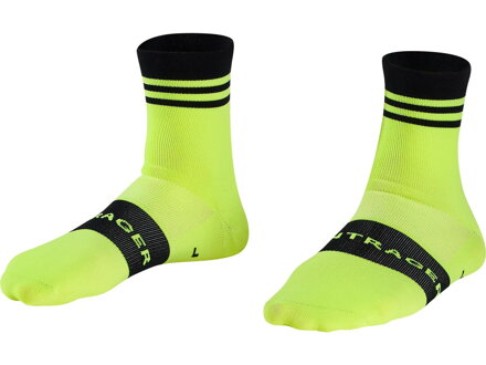 Bontrager Ponožky Race Quarter žluté