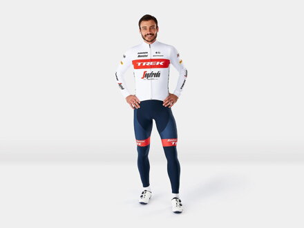 Bontrager Kalhoty Santini Trek Segafredo dlouhé s vložkou modré