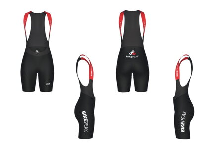 MILREMO Kalhoty dámské CRITERIUM se šlemi, L-shape, 45mm, vložka PRO