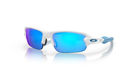 Brýle Oakley Flak XXS Polished White/Prizm sapphire
