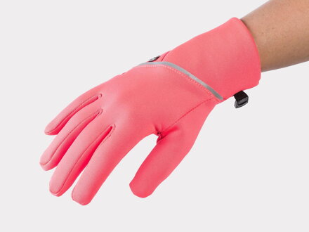 Bontrager Rukavice Vella Thermal růžové