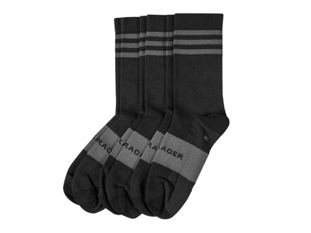 Bontrager Ponožky Race Crew (6cm) Vel: M(40-42) černé 3 Pack