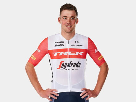 Bontrager Dres Santini Trek Segafredo Replika bílá červená/ Vel: L