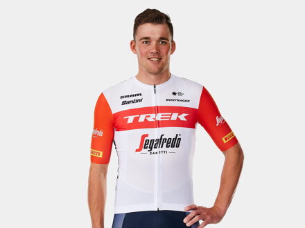 Bontrager Dres Santini Trek Segafredo Replika bílá červená/ Vel: XL
