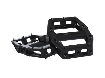 Bontrager Pedály Line Elite Flat černé