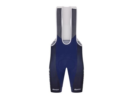 Trek Kalhoty Santini Factory Racing Mens Team Replica Bib modré