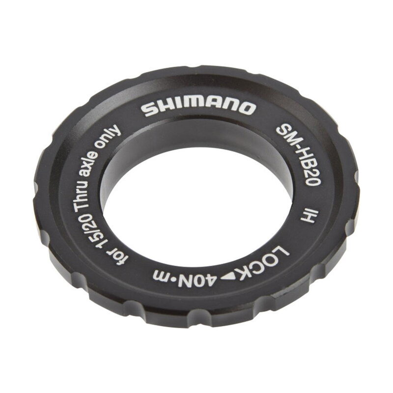 SHIMANO Matice Centerlock pro pevnou osu 15/20mm SHIMANO Matice Centerlock pro pevnou osu 15/20mm