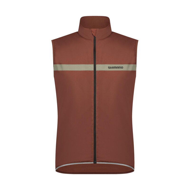 SHIMANO Vesta EVOLVE WIND INSULATED hnědá SHIMANO Vesta EVOLVE WIND INSULATED hnědá