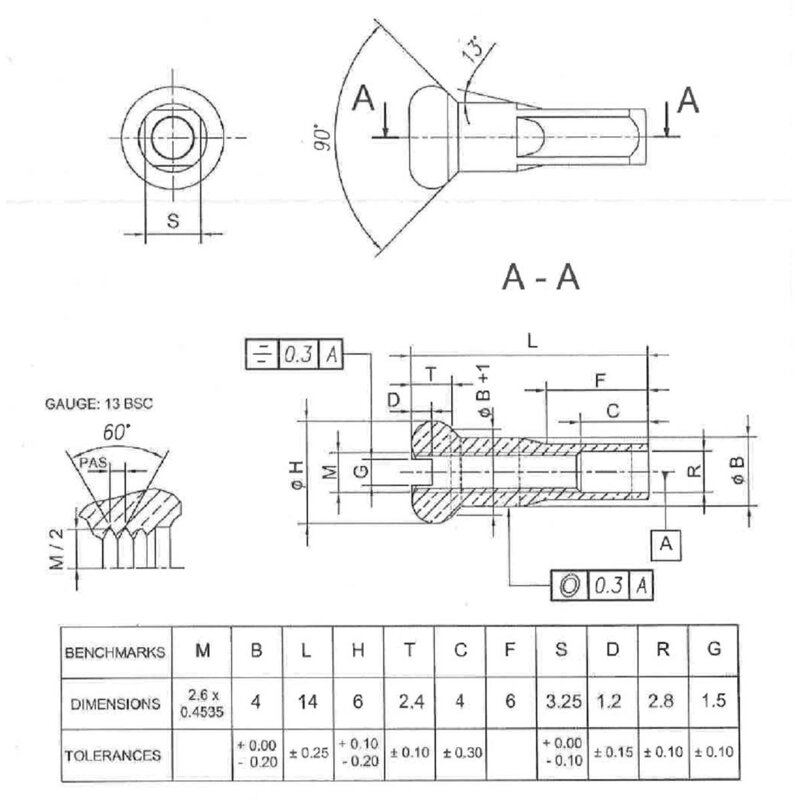 MACH1 Niple 13G prům 5.0 stříbrné 100ks MACH1 Niple 13G prům 5.0 stříbrné 100ks