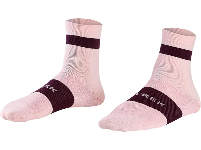 Bontrager Ponožky Race Quarter růžové Bontrager Ponožky Race Quarter růžové