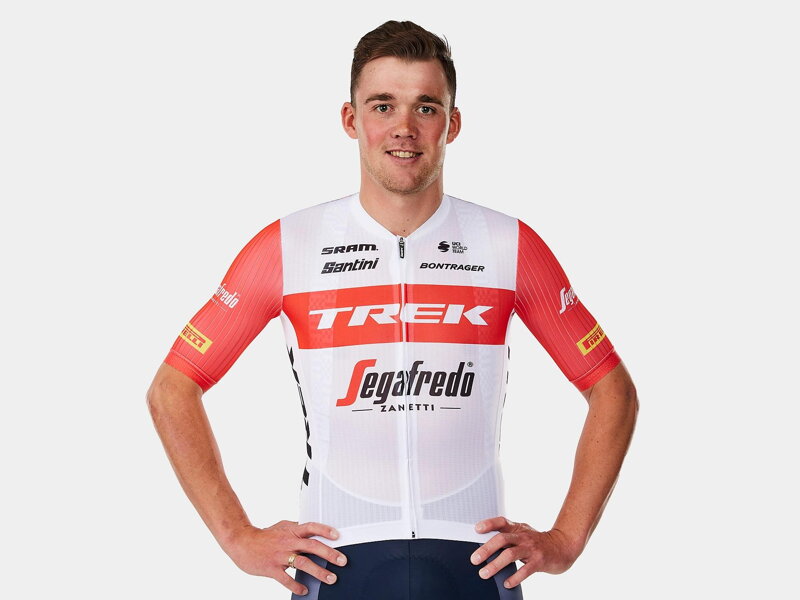 Bontrager Dres Santini Trek Segafredo Replika bílá červená/ Vel: L
