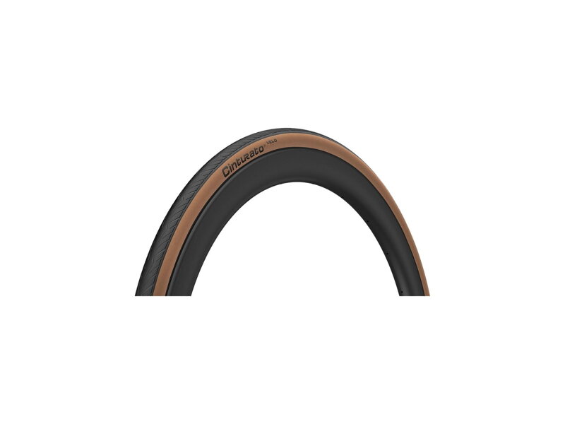 Plášť Pirelli Cinturato Velo TLR 700x28mm černá hnědá Plášť Pirelli Cinturato Velo TLR 700x28mm černá hnědá